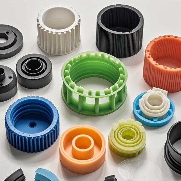 Temperature Resistance Custom Compression Rubber Molded Parts Silicone