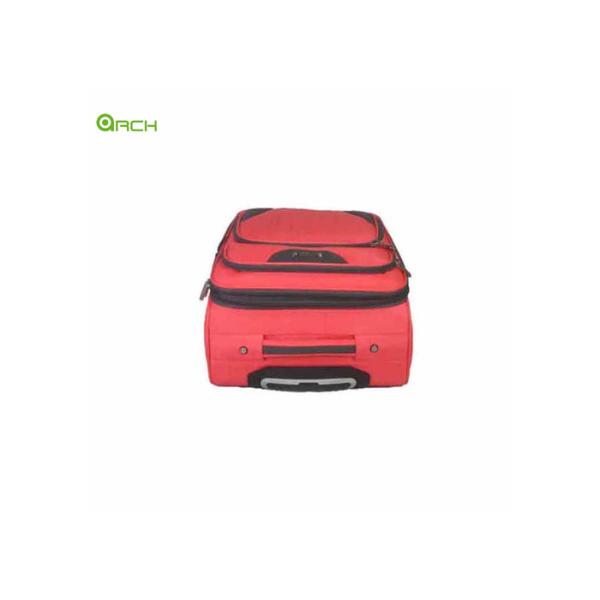 Light Weight Trolley Travel Case Soft Sided Luggage with Two Easy Access Pockets