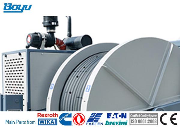 Puller Tensioner Stringing Equipments Twin-Bundle Conductors Diesel 118kw(158hp) Hydraulic Puller