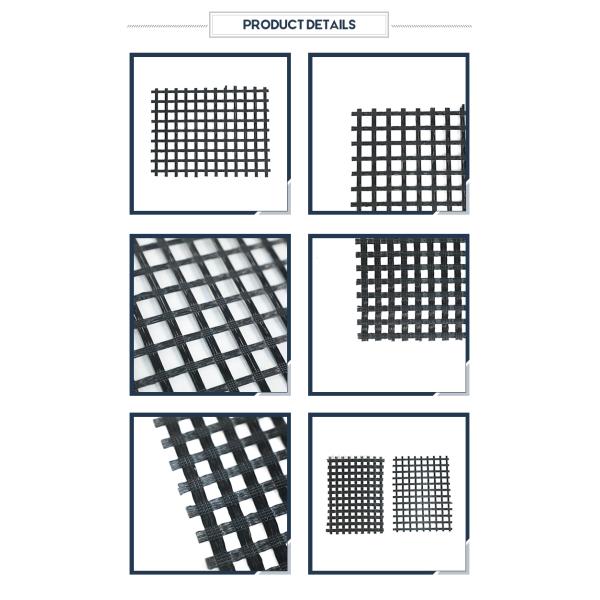 Двухнаправленное подкрепление 800kN полиэстера Geogrid Geotextile битума