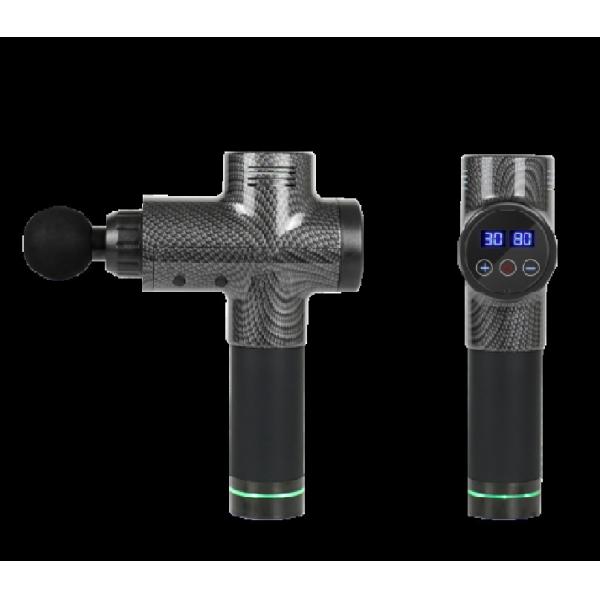 Arma de masaje portátil de 5 velocidades menos de 45 dB / pistola de masaje premium con 4 cabezas de masaje