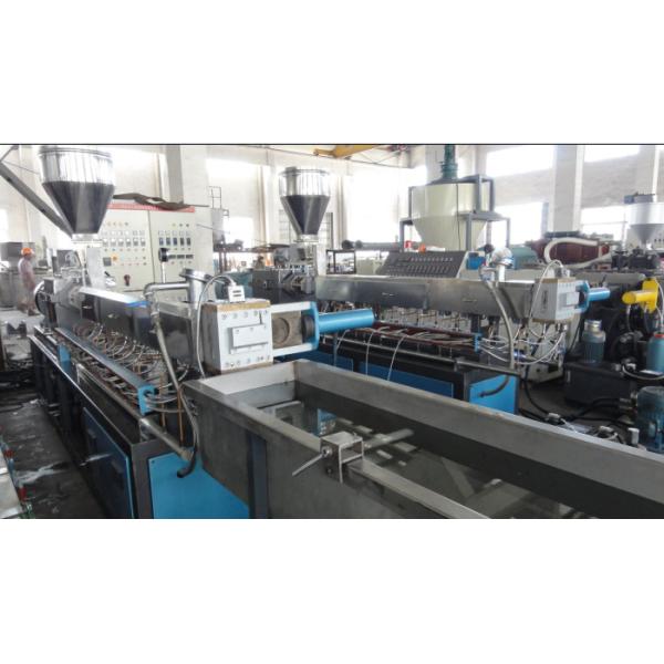 Customized Double screw Masterbatch Plastic compounding line with modular structure