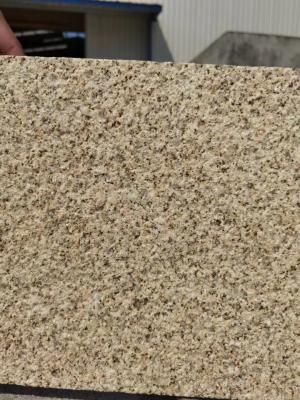 Building Wall Decoration Yellow Granite Stone Tiles For Kitchen Customizable