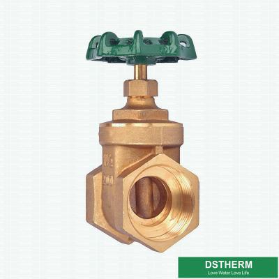 Da água de bronze da cor da polegada CW617N de OEM&ODM 2 válvula de porta de bronze personalizada da haste do molde