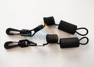 Elastic Outboard Short Coiled Jet Ski Wrist Strap Lanyard With Foam