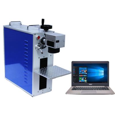 Portable Mini Laser Marking Machine Raycus Fiber Laser Source 20w 50w