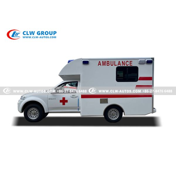 Foton 4x4 All-Terrain Ward-Type Ambulance with Mitsubishi 210HP Engine & Customizable Medical Suite