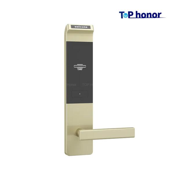 Smart Hotel Bloqueio de porta de cartão de baralho RFID Cartão de aço inoxidável Bloqueio de porta Mortise