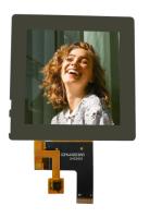 Affichage LCD personnalisé 3,4 pouces MIPI Interface 480x480 Écran numérique industriel 20 broches