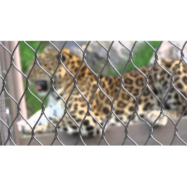 Soft Touch Stainless Steel 316 Woven Mesh Protecting Birds Feather And Animal Skin