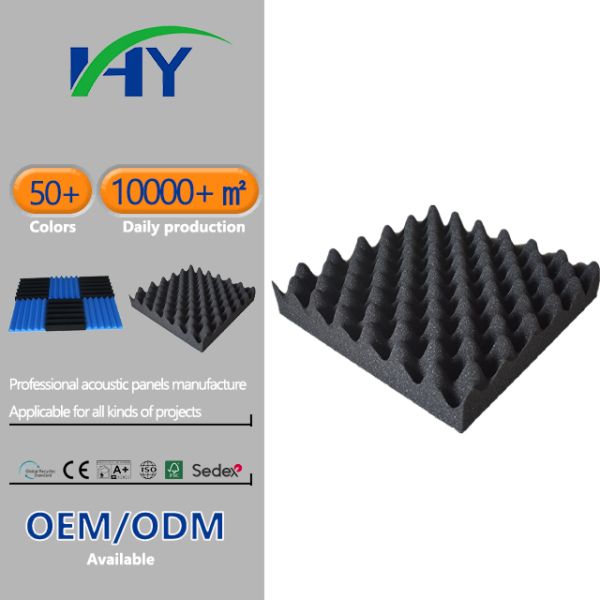 Customized Flame Retardant Acoustic Foam Sound Absorption For Renovation