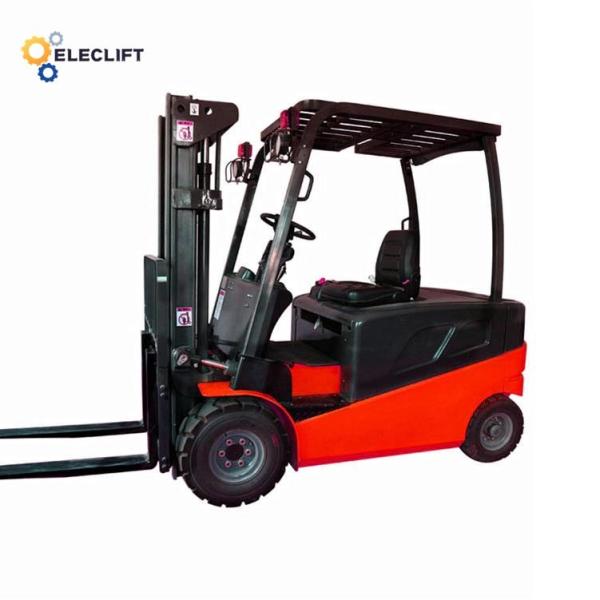 Logistic Diesel Operated Forklift 4 Wheel Steering Forklift
