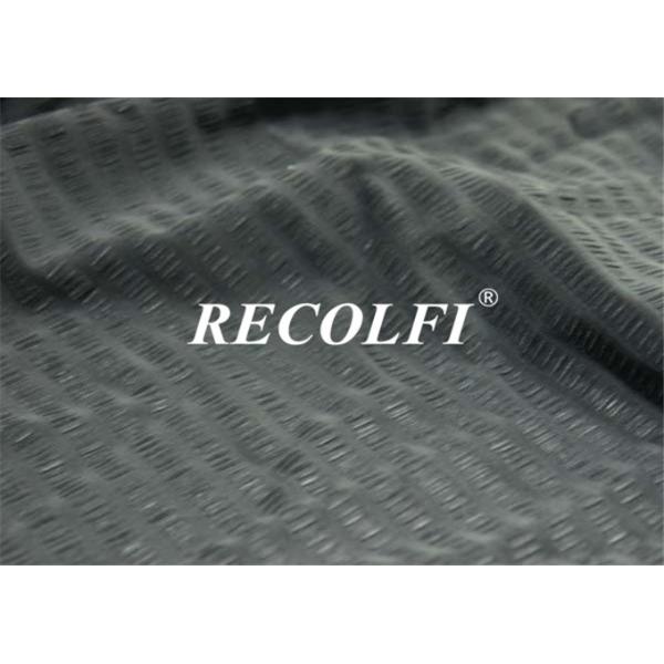 Anti Crease Pop Plain Polyester Activewear Fabric Made From Recycled Plastic