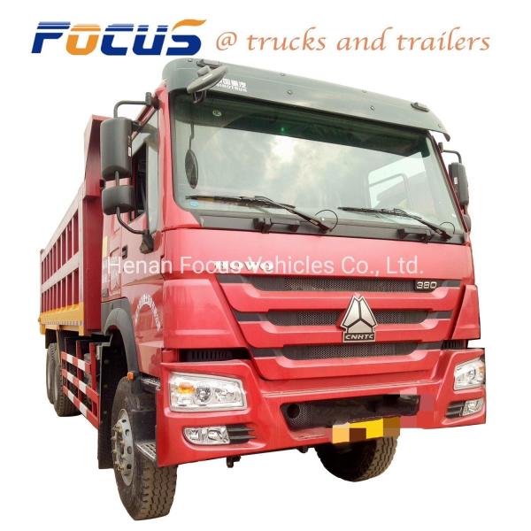 HOWO A7 10 12 Wheels 30t 40t off Road Mining Quarry Sand Articulated Tipping Lorry End Dump Truck