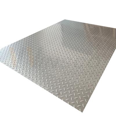 a grão de superfície de aço inoxidável gravada 20mm-1250mm do arroz da folha 2b dá forma à anti placa do deslizamento