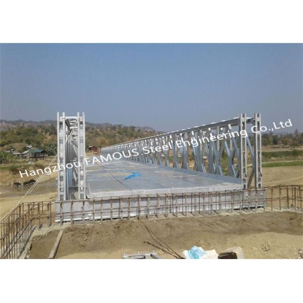 American Standard Compact Type 100 Prefabricated Steel Bailey Bridge Equiv