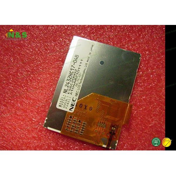 Long Backlight Life 2.7 Inch NL2432HC17-04B NEC Lcd Panel Edge Light Type Lamp Position