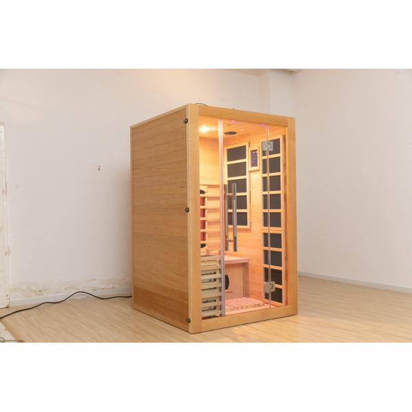 Traditional Combination Infrared Steam Sauna 2 Person Size