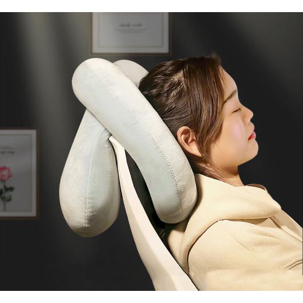 Comfortable Nap Customized Office Support Cervical Memory Foam Pillow with 1kg Weight