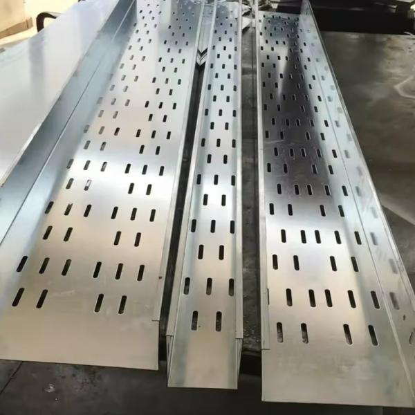 Внутренний и наружный алюминиевый кабельный поднос прямоугольный порошкообразный