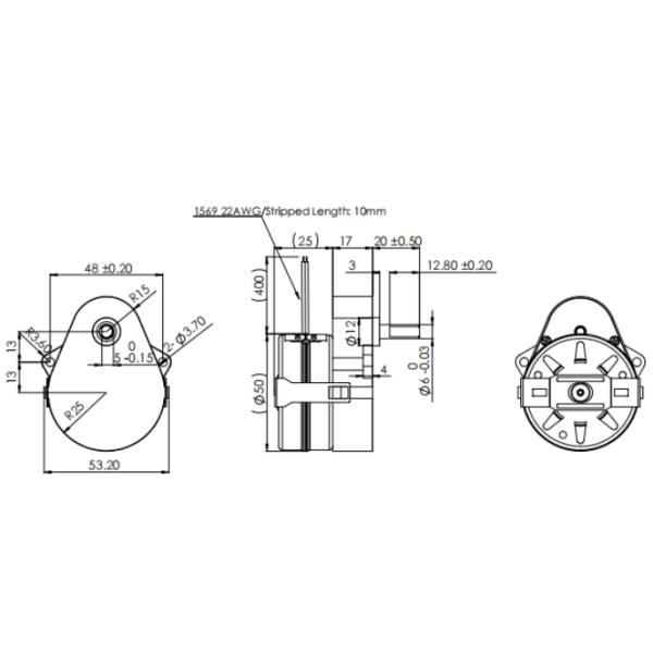 #45 стальной одновременный мотор SM5037 230VAC 10-/20rpm