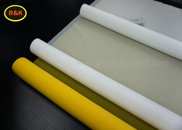 Nice Appearance Monofilament Screen Printing Mesh For T - Shirt Low Elongation