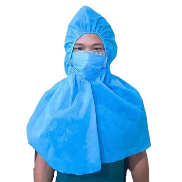 Toucas de astronauta cirúrgicas não tecidas microporosas à prova d'água gorro balaclava