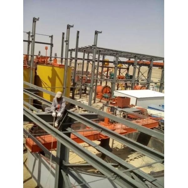 Steel Frame Industrial Workshop 50-Year Life Time Eco-Friendly Long Lifespan Suitable For Commercial Agricultural Needs