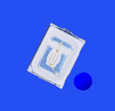SMD LED Diodo SMD2016 2.0x1.6mm Cor azul 460-470nm 1-2LM 120deg Lente clara