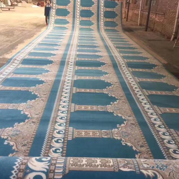 Wall to Wall Muslim Mosque Carpet Customized for Your Mosque's Needs and Style