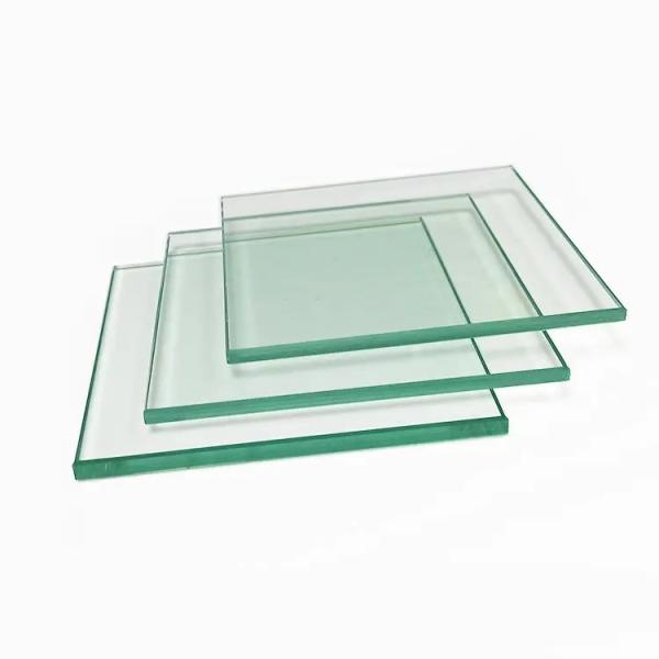 Clear Float Laminated Glass 6mm 8mm 10mm 12mm Laminated Shower Glass PVB Laminated Window Glass For Building / Apartment