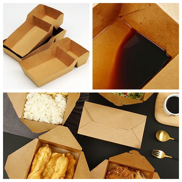 Бумага Oilproof 20gsm покрытая PE 300gsm Kraft для устранимой коробки для завтрака Бумага Oilproof 20gsm покрытая PE 300gsm Kraft для устранимой коробки для завтрака