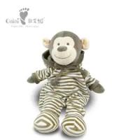 Dos brinquedos macios feitos sob encomenda livres das bonecas do macaco do fornecedor do Azo do OEM do ODM o luxuoso bonito listrou os brinquedos animais