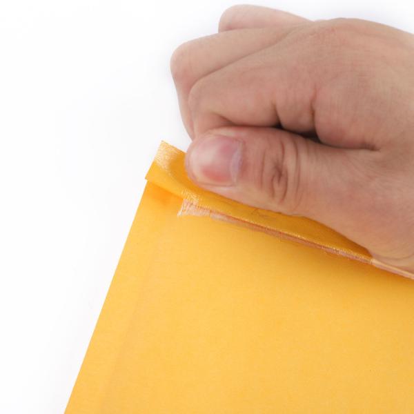 Natural Padded Roll Kraft Bubble  Mailer Light Purple Bubble Envelope