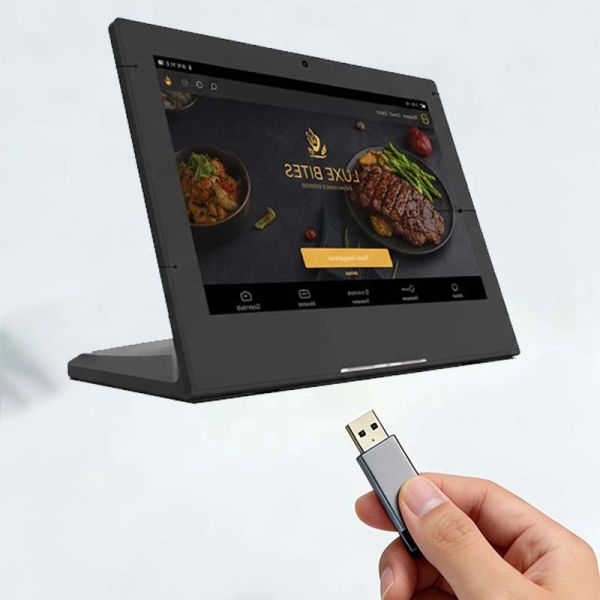 Android Digital Menu Board for Restaurant Chains with Remote CMS Management