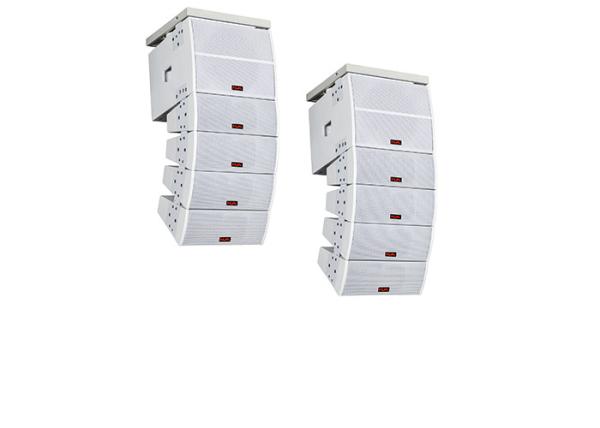 250W Prosound DJ Equipment 5 Inch Mini Line Array Speaker With White Paint