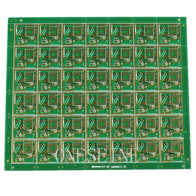 5.8G Sensor Radar PCB Rogers 4350 Printed Circuit Board Prototype ENIG 1.0MM