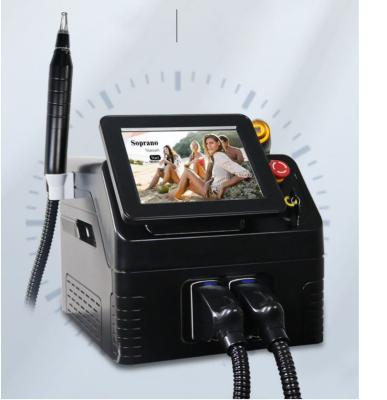 2 In 1 Picosecond Laser Tattoo Removal Machine 808nm Permanent Portable