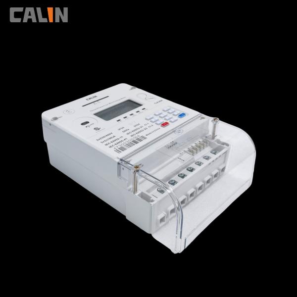 Prepaid Commercial Electric Meter , IEC Standard Three Phase energy meters