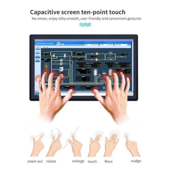 Outdoor Industrial Touch Screen Display IP65 IP67 IP68 Waterproof