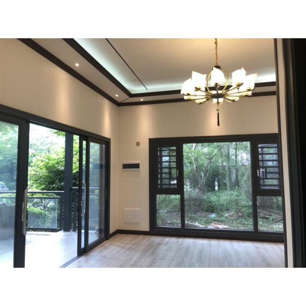 Bela Vila Prefabricada de Isolamento Quadro de Aço Galvanizado Vila de Aço Leve
