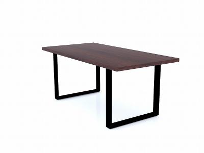 Rectangular Solid Wood Tea Table Stable Design Modern Look For Home Office