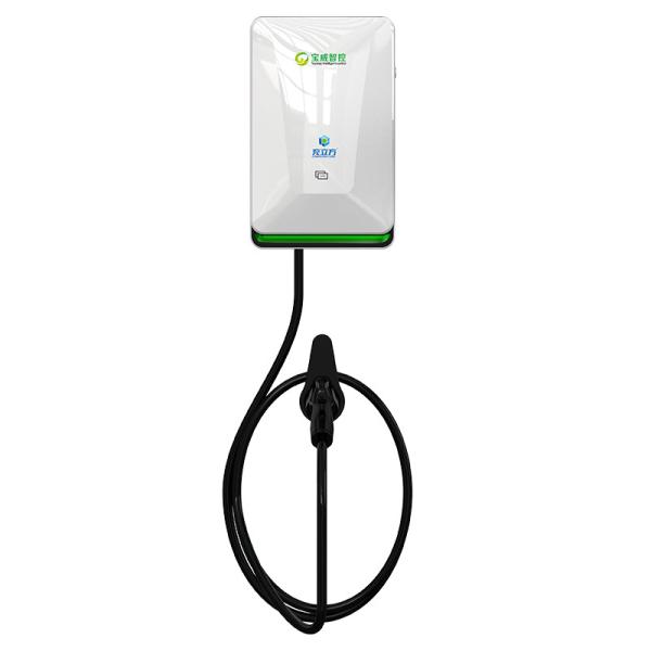 220V 7kw Home EV Charger AC Charging Pile Supporting Offline APPLET Reservation Charging