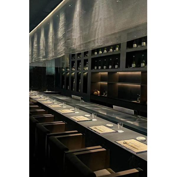 7-12 Seats  Indoor Teppanyaki Grill
