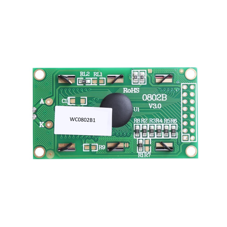 ST7066U 0802 8x2 LCD Display Module With STN Mode ODM
