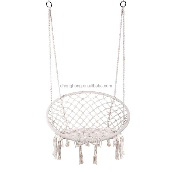 Hammock Patio Swing Chair Yard Garden Macrame Swing Hanging Chair Pet Hammock