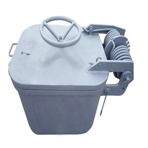 Quick Action Marine Hatch Cover Small Size 450x630mm Fast Opening And Closing