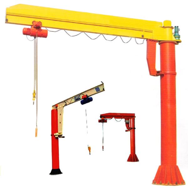 2 Ton Electric Hoist Jib Crane lightweight for workstation easy use save time