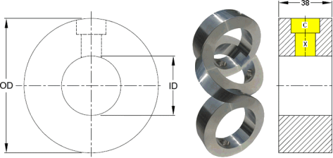 Incoloy 800 BY Steel Pipe Nickel Alloy Flanges Bleed Ring Drip Ring Test Ring ISO Standard