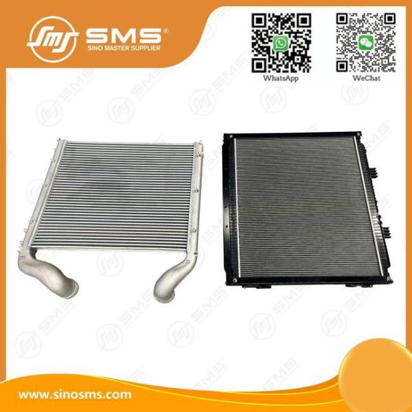 Радиатор 812W06100-0002 HOWO Части грузовиков Интеркулер Водяной резервуар Радиатор двигателя